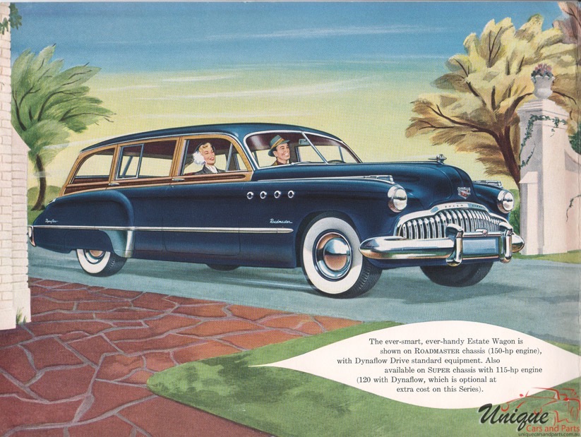 1949 Buick Wagons Brochure Page 4